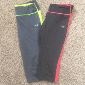 Under Armour Capris. Set of 2